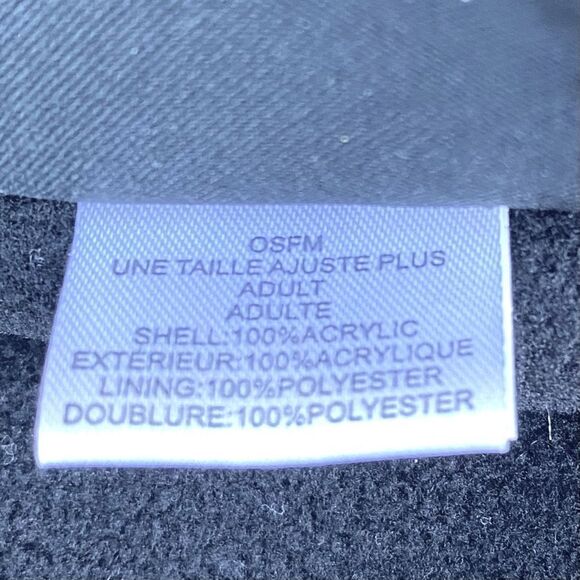 DC Comics Batman Dark Knight Grey/Bleck Knit Superhero Beanie w/Eyeholes Costume - Picture 8 of 8